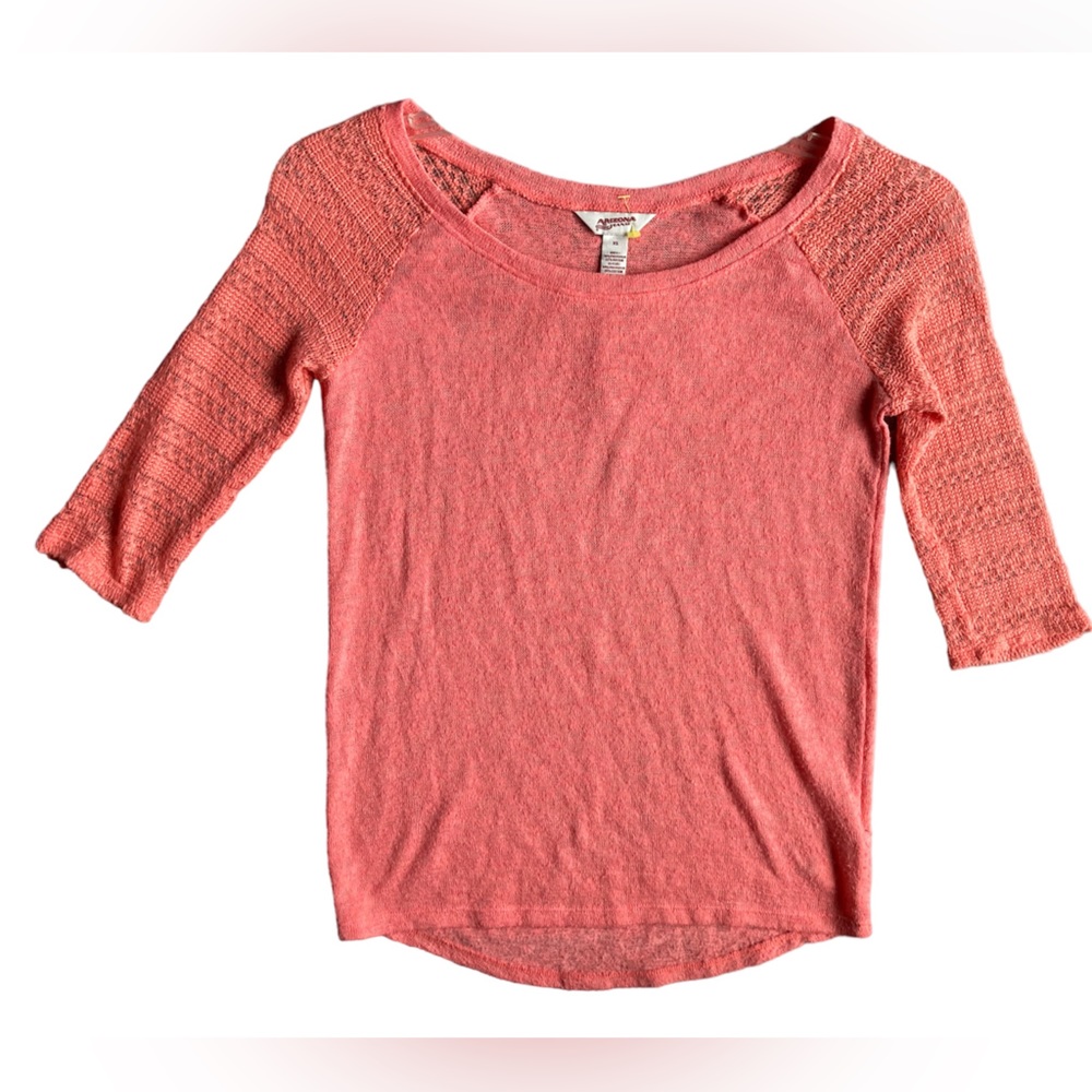 Arizona Jeans Co. XS Peach Shirt
